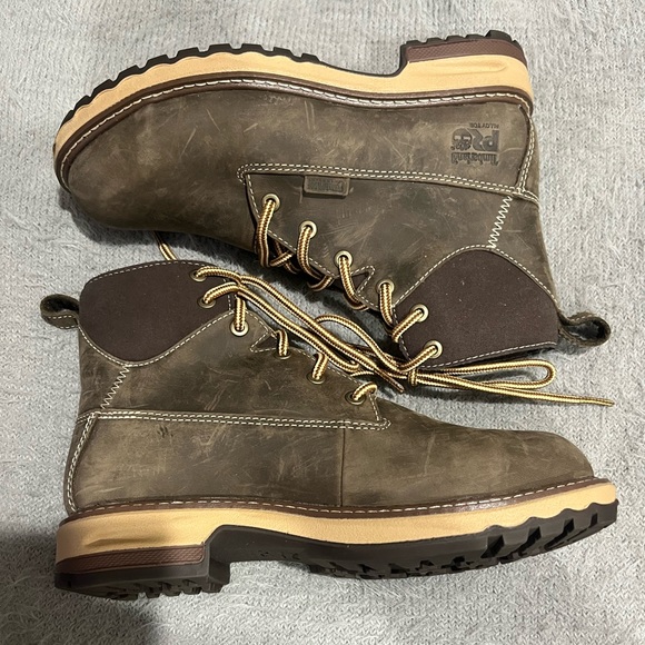 TIMBERLAND PRO • Hightower 6" Alloy Toe Waterproof Work Boots • Women’s - Picture 12 of 16